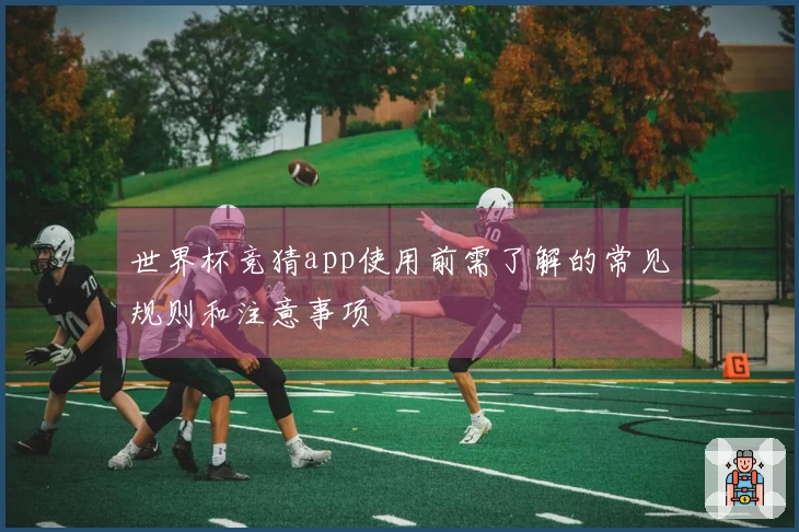世界杯竞猜app使用前需了解的常见规则和注意事项