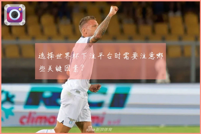 选择世界杯下注平台时需要注意哪些关键因素？