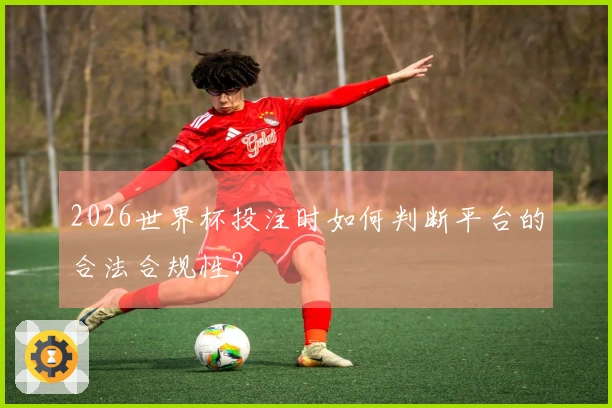 2026世界杯投注时如何判断平台的合法合规性？