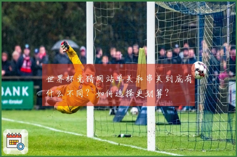 世界杯竞猜网站单关和串关到底有什么不同？如何选择更划算？
